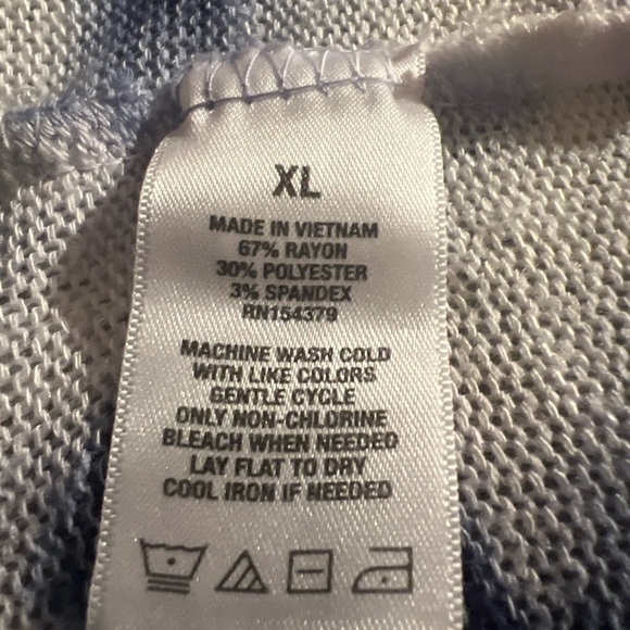 Aeropostale navy and White Long Sleeve Tee - Picture 3 of 4